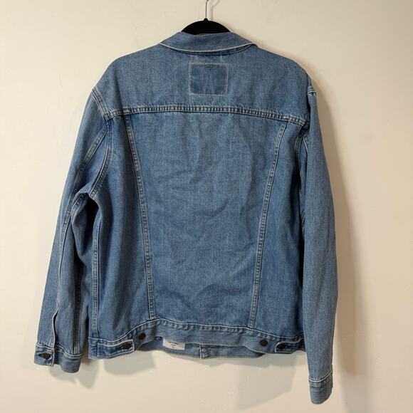 Levi's Men's Altered Trucker Jean Jacket XXL Cotton RARE HTF Blue Denim - Picture 2 of 10
